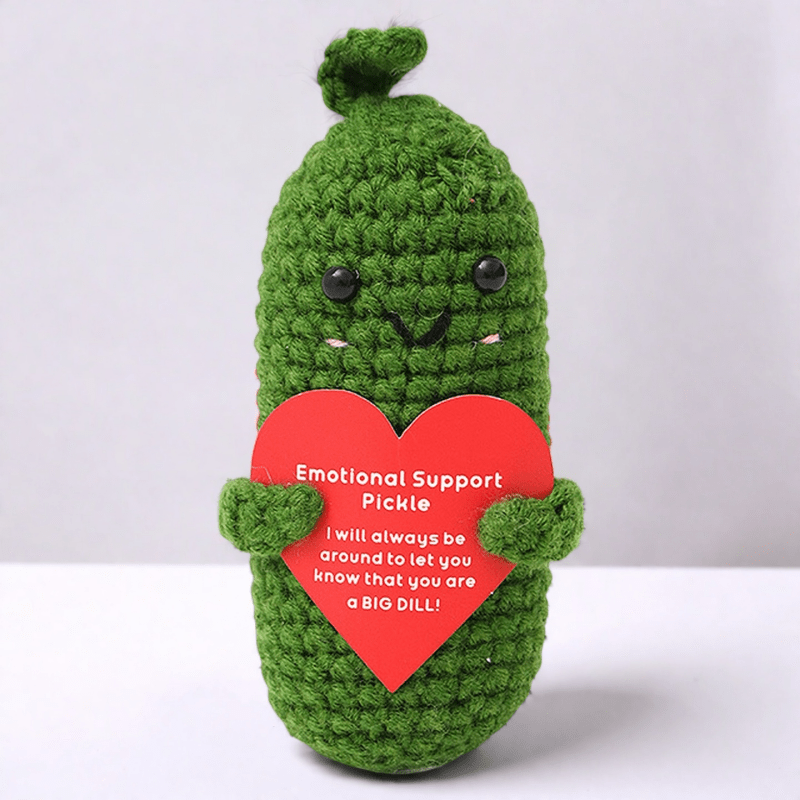 Cucumber Love Amulet Doll Making Kit Pink Heart Bow Craft DIY Accessory