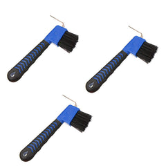 Plastic Horse Hoof Pick with Soft Grip Handle, Equine Cleaning Tools