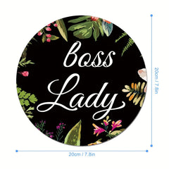 Round Gaming Mouse Pad Women Girls Non-Slip Rubber Mat Office Laptop Lady