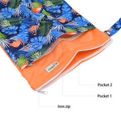 Mumsbest Waterproof Diaper Bag with 2 Zippers