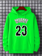 Miami 23 Graphic Hoodie for Men