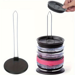 Stainless Steel Tumbler Lid Organizer Cup Rack Accessories