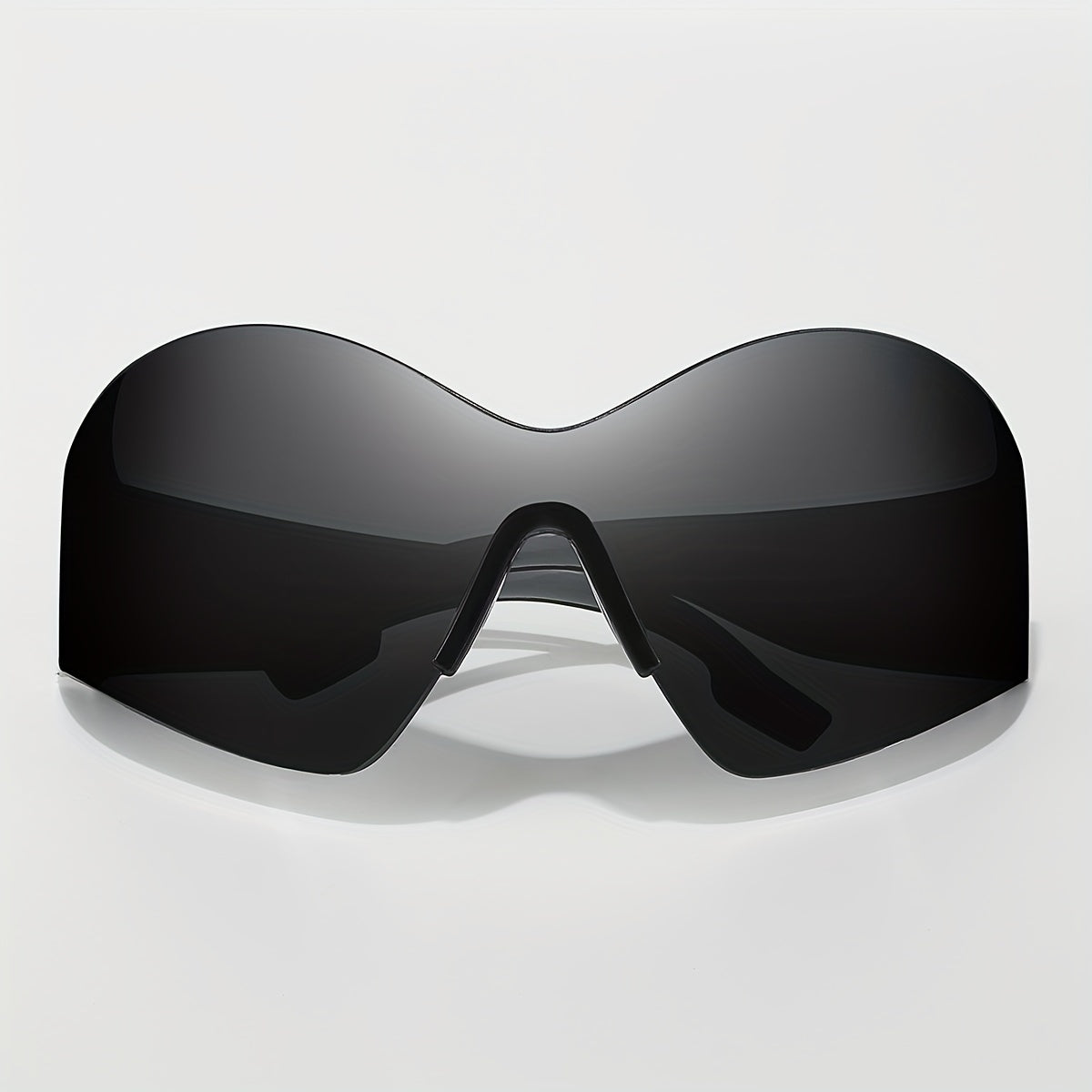 Y2K Future Style Sunglasses XL Frame Unisex Outdoor Eyewear