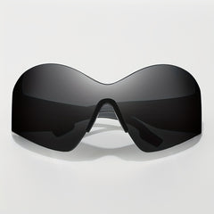 Y2K Future Style Sunglasses XL Frame Unisex Outdoor Eyewear