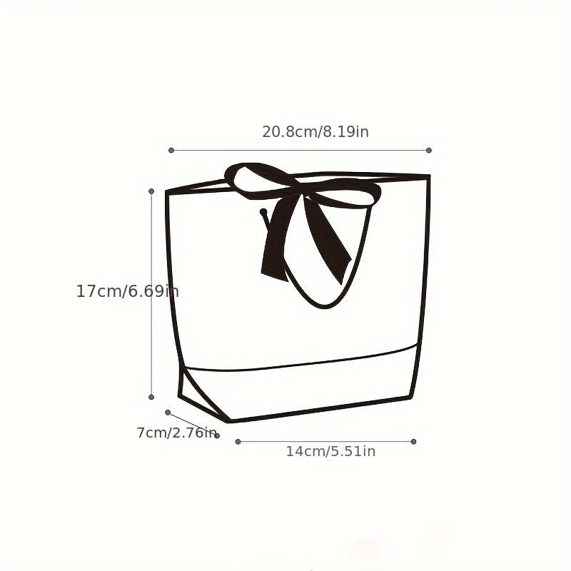 10pcs Large Capacity Gift Bags for Holidays and Special Occasions