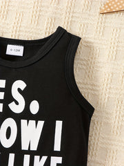Baby Boys Casual Tank Top Clothes For Summer