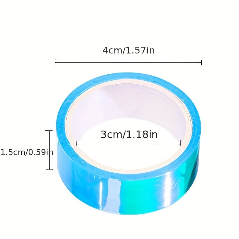 Rainbow Film Tape Laser Tape for DIY Decorative