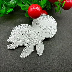 1pc Hedgehog Turtle Metal Cutting Dies Stencil For Greeting Card Decoration