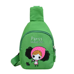 Cartoon Small Chest Bag For Travel Casual Diagonal Shoulder Bag Crossbody Bag