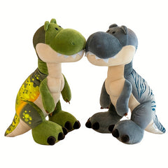 Dinosaur Brother Doll Throw Pillow Tyrannosaurus Rex Plush Toy