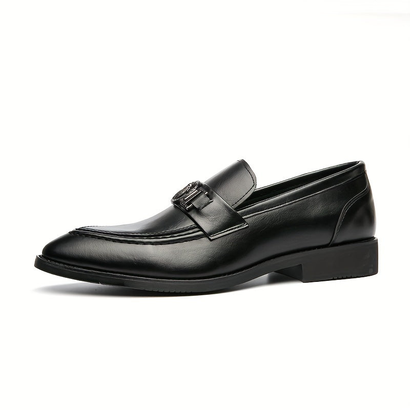 Men's Almond Toe Loafer Shoes Non-slip Slip On Shoes Spring And Summer