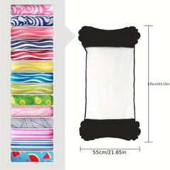 Foldable Inflatable Floating Row Swimming Pool Water Lounger