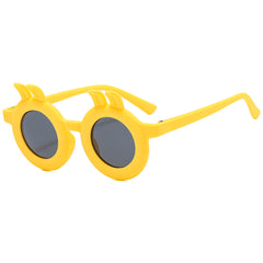 Kids Rabbit Ears Sunglasses Polarized Soft Silicone Outdoor Party Traveling