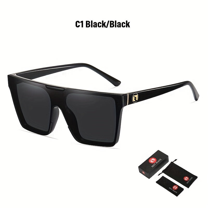 Large Square Frame Sunglasses UV Protection for Men Unisex