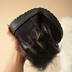 Women's Thickened Fur Snow Boots Warm Short Boots