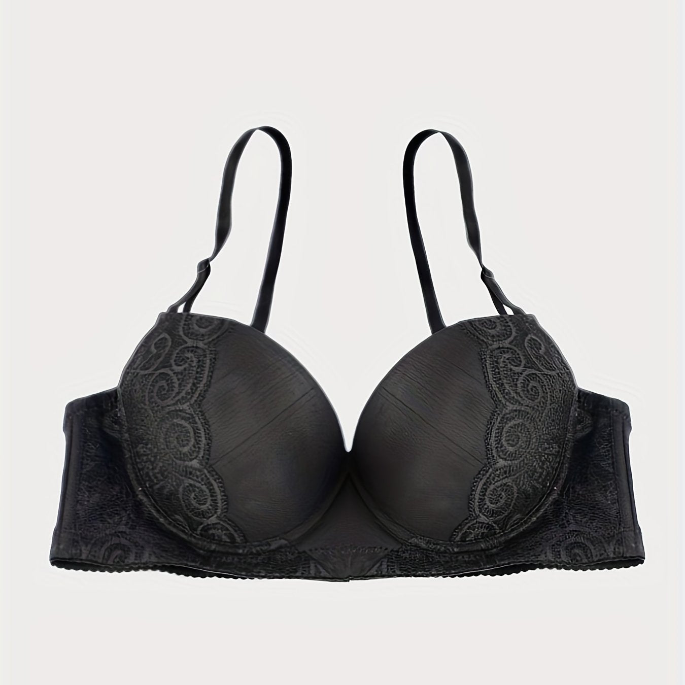 Lace Push Up Bra Comfy & Breathable Everyday Bra Women's Lingerie