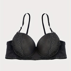 Lace Push Up Bra Comfy & Breathable Everyday Bra Women's Lingerie