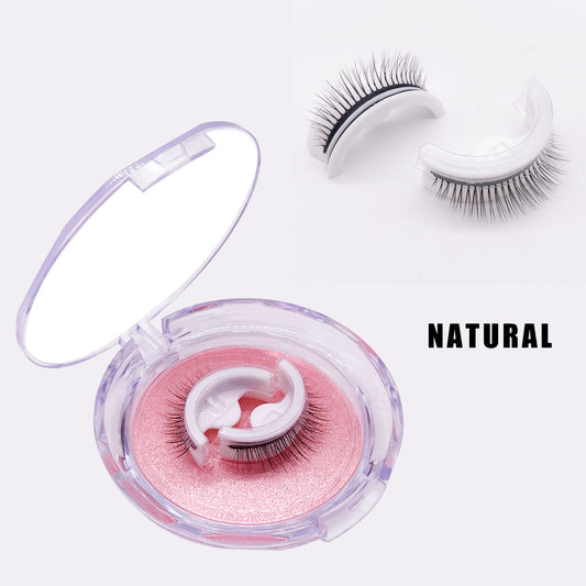 Reusable Self Adhesive Eyelashes Natural Look False Lashes