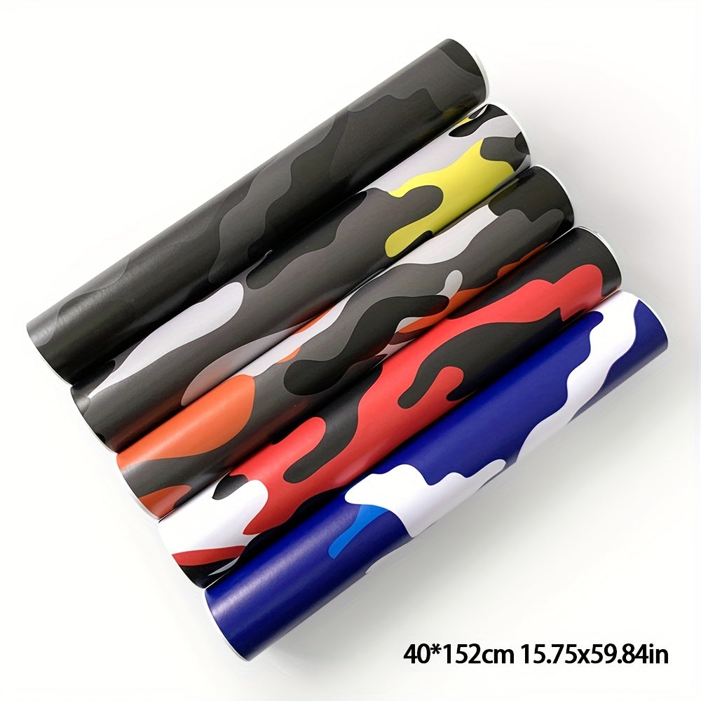 40x15in PVC Car Camo Changing Film
