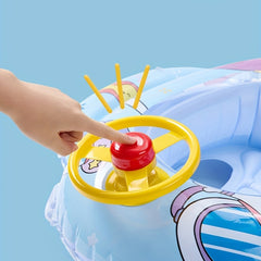 Kids Swimming Ring Boat Inflatable Toy Life Buoy