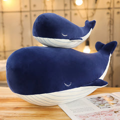 Whale Plush Toy Stuffed Animal Doll for Birthday Present or Home Decor