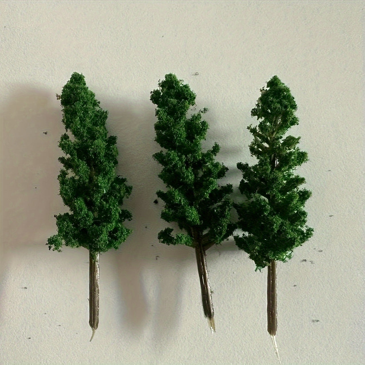3pcs Realistic Pine Trees for Dollhouses and Sandbox Play