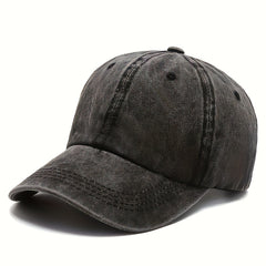 Outdoor Washed Cotton Sun Protection Baseball Cap Unisex Adjustable