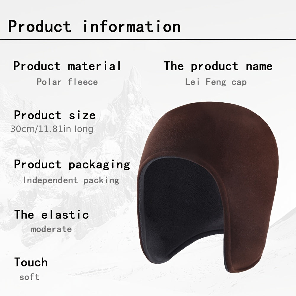 Winter Cycling Warm Cap Windproof Ear Protection Trapper Hat