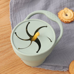 Baby Silicone Snack Cup - Folding Cup for Children