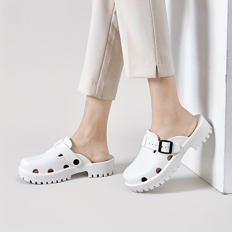 Women's Closed Toe Arch Support Summer Clogs Garden Shoes