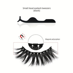10 Pairs Magnetic Faux Mink Hair False Eyelashes Long and Curling