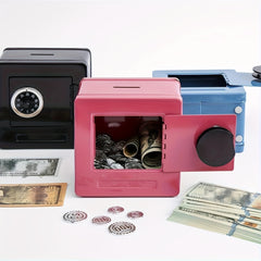 Metal Storage Box With Password Lock Savings Box Money Bank Coin Bank