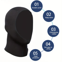 3MM Neoprene Scuba Diving Hood for Warmth and Comfort