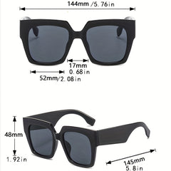 Men's Rectangle Anti Reflection Sunglasses Outdoor Sports