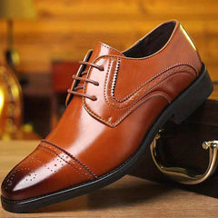 Men's Lace Up Dress Shoes Non Slip Formal Shoes