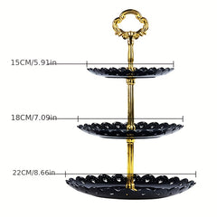 3-Layer Cake Stand Wedding Party Display Tray
