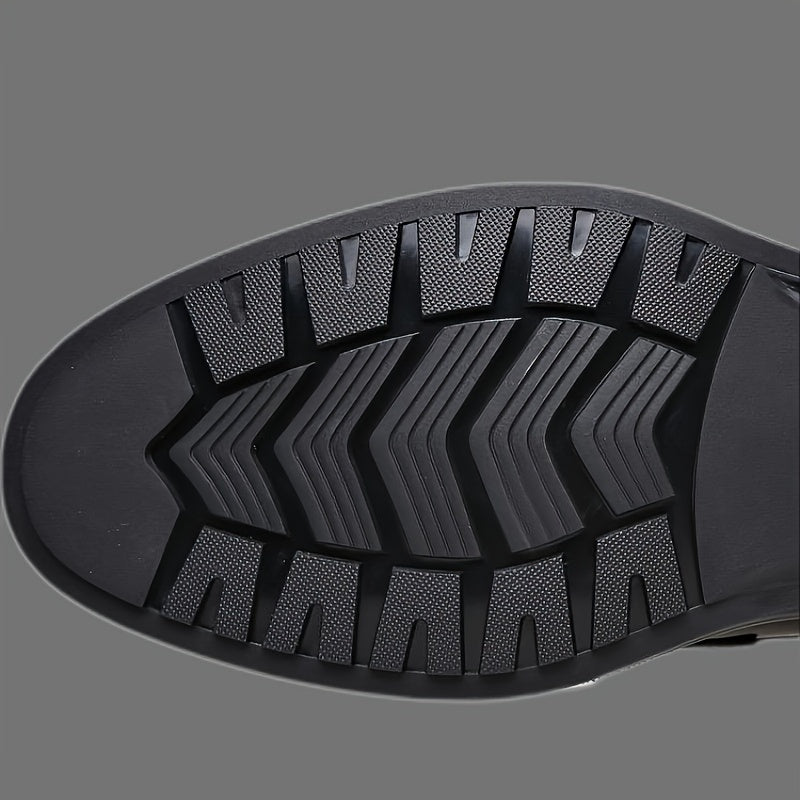 Men's Comfy Non-slip Loafer Shoes PU Leather Spring Summer