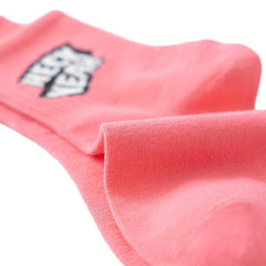 5 Pairs Letter Print Socks - Comfy & Breathable Stockings