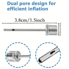 30pcs Stainless Steel Air Pump Needle Inflation Needles with Storage Box