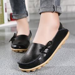 Women's Slip On Loafers Faux Leather Casual Shoes