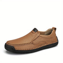 Men's Comfy Non-slip Moc Toe Loafers