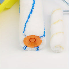 Paint Tool Set Roller Tray Stainless Steel Putty Latex Brush Coating House
