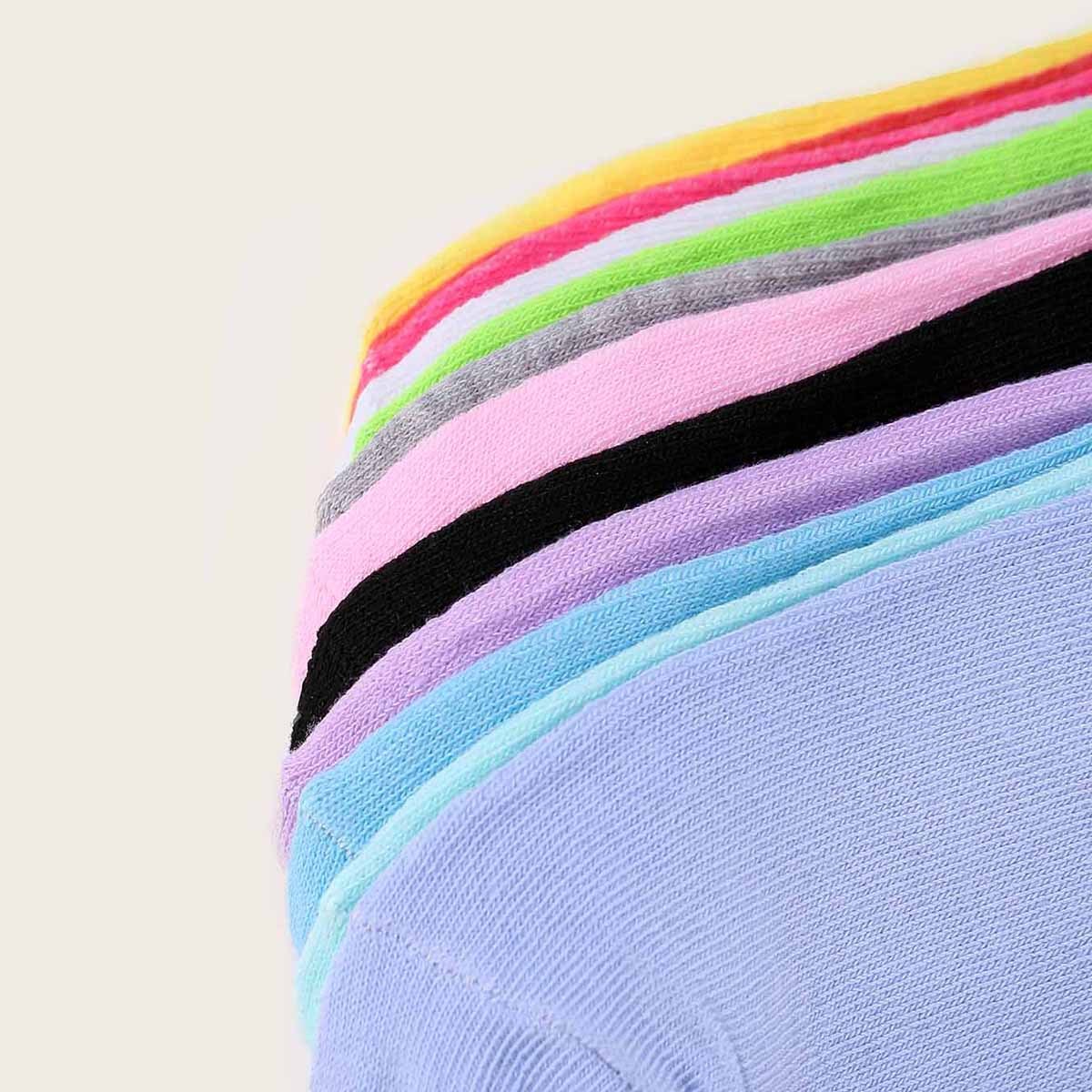 12 Pairs Women's Colorful Ankle Socks