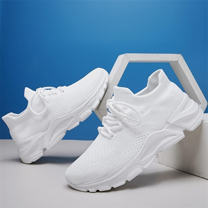 Women's Breathable Lace up Casual Sneakers Lightweight Sports Shoes
