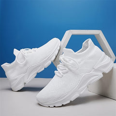 Women's Breathable Lace up Casual Sneakers Lightweight Sports Shoes