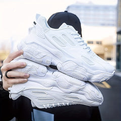 Men's Chunky Sneakers Elevator Shoes Breathable Wear-resistant