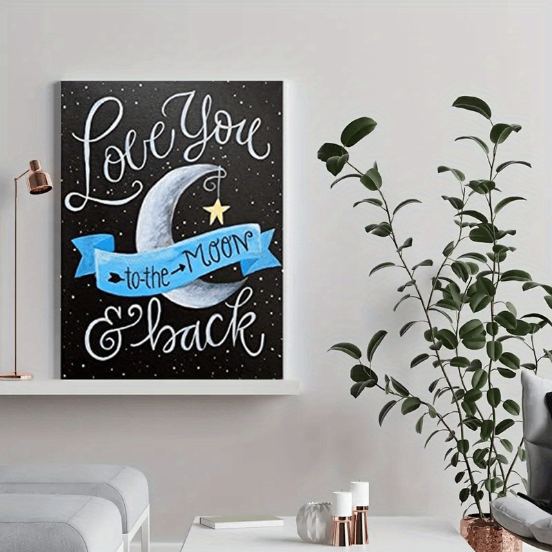 5D Diamond Art Painting Kit Alphabet Christmas 7.9x1