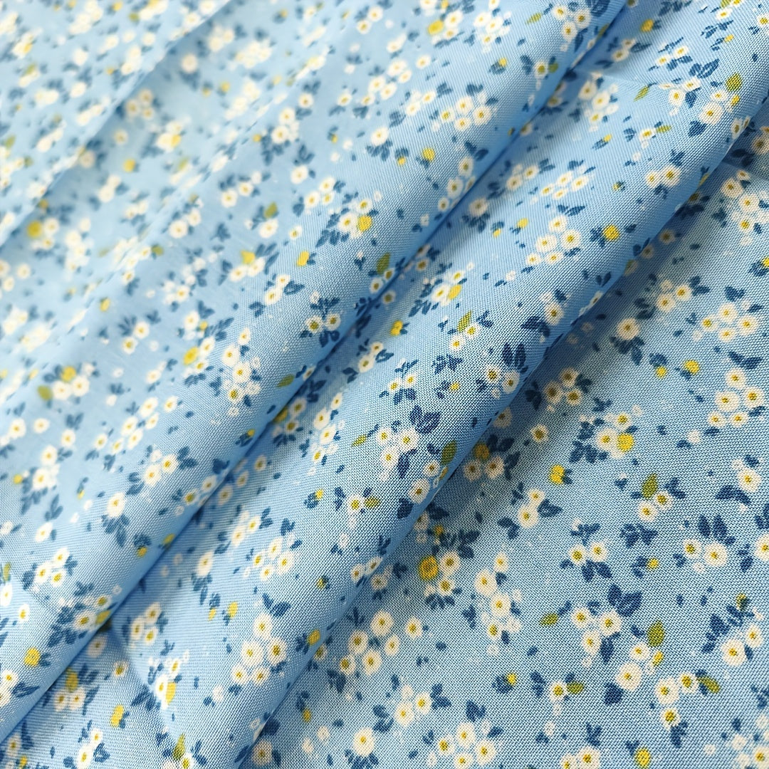 1yd Faux Cotton Fabric Diy Cloth Diy Clothes Pants Dress Fabric Diy Quilt