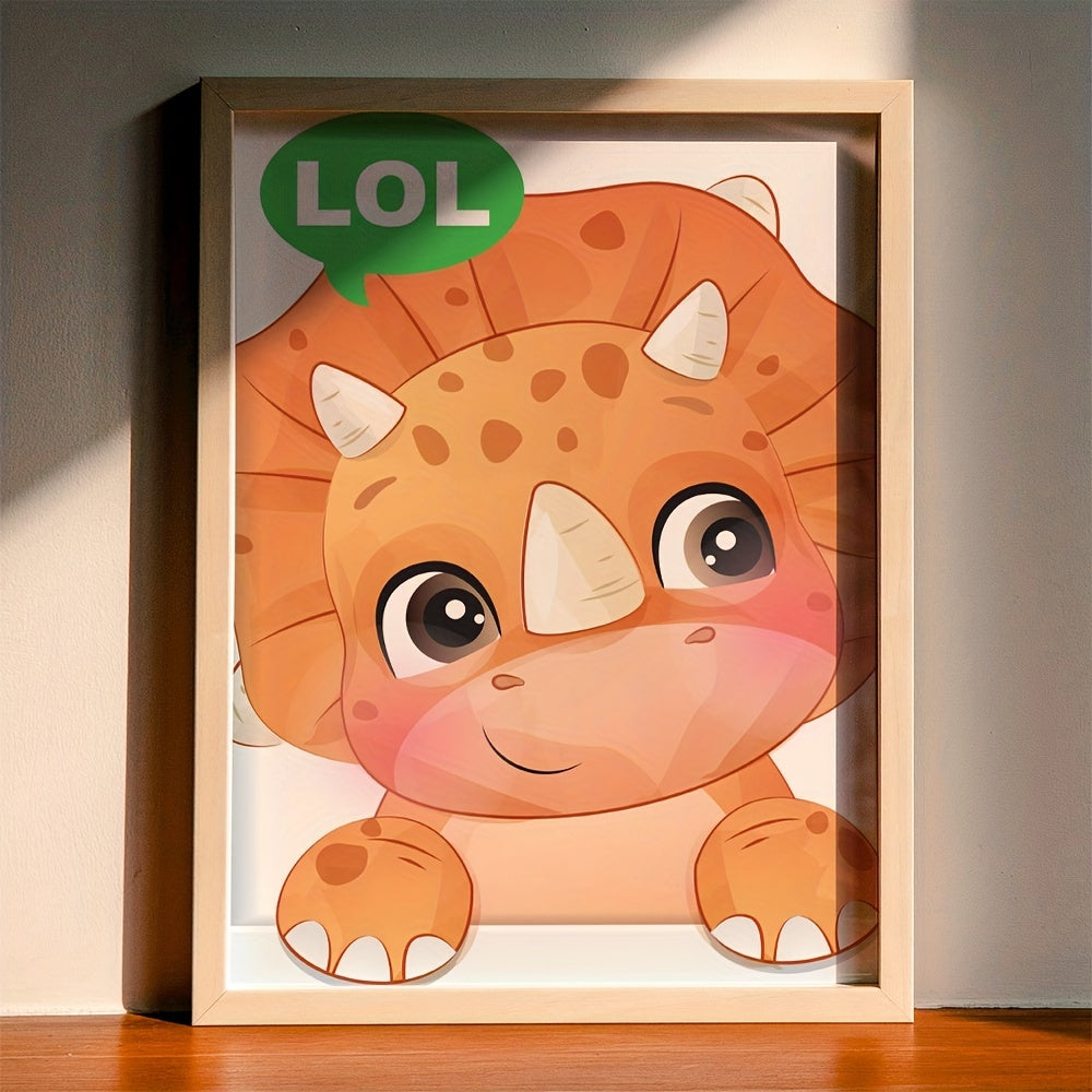 Cute Baby Dinosaur Wall Stickers - Kids Room Decor