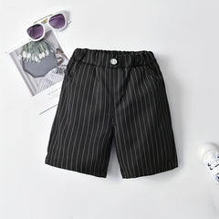 Boys Striped Shorts for Summer Holiday Party